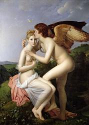 Psyche Receiving the First Kiss of Cupid, 1798 | Obraz na stenu