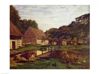 A Farmyard in Normandy, c.1863 | Obraz na stenu