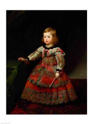 The Infanta Maria Margarita of Austria as a Child | Obraz na stenu