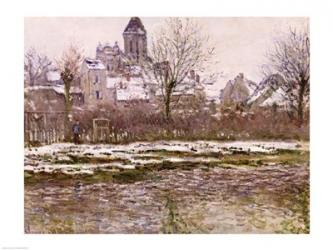 The Church at Vetheuil under Snow, 1878-79 | Obraz na stenu