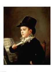 Portrait of Marianito Goya, Grandson of the Artist, c.1815 | Obraz na stenu