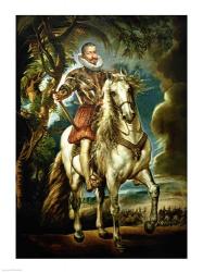 Equestrian portrait of the Duke of Lerma | Obraz na stenu