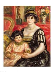 Madame Josse Bernheim-Jeune and her Son Henry, 1910 | Obraz na stenu