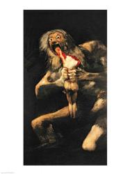 Saturn Devouring one of his Children, 1821-23 | Obraz na stenu