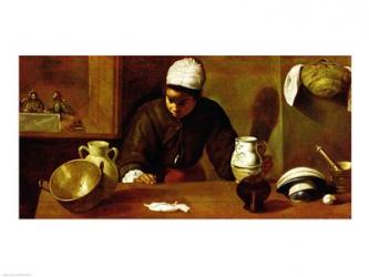 Kitchen Maid with the Supper at Emmaus, c.1618 | Obraz na stenu