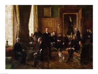 The Salon of the Countess Potocka, 1887 | Obraz na stenu
