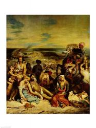 Scenes from the Massacre of Chios, 1822 | Obraz na stenu