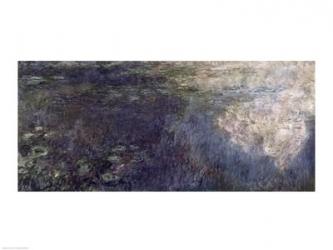 Waterlilies - The Clouds (left section), 1914-18 | Obraz na stenu