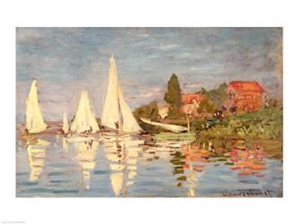 Regatta at Argenteuil, c.1872 | Obraz na stenu