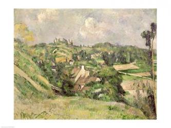 Auvers-sur-Oise, seen from the Val Harme | Obraz na stenu