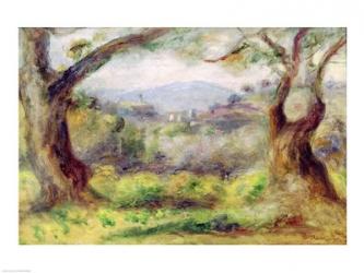 Landscape at Les Collettes, 1910 | Obraz na stenu