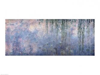 Waterlilies: Morning with Weeping Willows, detail of central section, 1914-18 | Obraz na stenu
