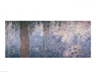 Waterlilies: Morning with Weeping Willows, 1914-18 (right section) | Obraz na stenu