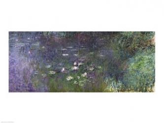 Waterlilies: Morning, 1914-18 (right section) | Obraz na stenu