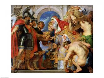 Abraham and Melchizedek | Obraz na stenu