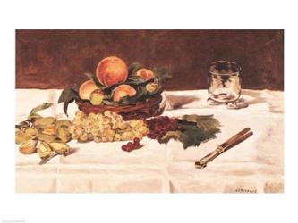 Still Life: Fruit on a Table, 1864 | Obraz na stenu