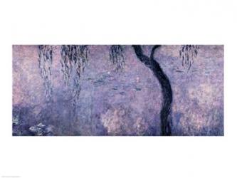Waterlilies: Two Weeping Willows, right section, 1914-18 | Obraz na stenu