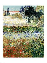 Garden in Bloom, Arles, 1888 | Obraz na stenu