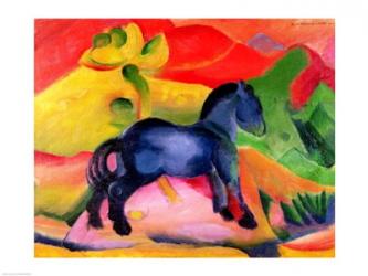 Little Blue Horse, 1912 | Obraz na stenu