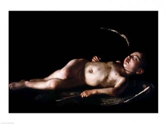 Sleeping Cupid, 1608 | Obraz na stenu