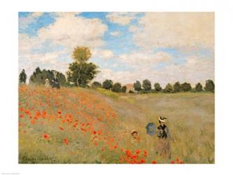 Wild Poppies, near Argenteuil (Les Coquelicots: environs d'Argenteuil), 1873 | Obraz na stenu