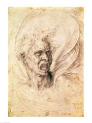 Study of a man shouting | Obraz na stenu