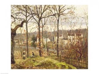 Winter Landscape at Louveciennes, c.1870 | Obraz na stenu