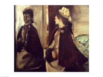 Madame Jeantaud in the mirror | Obraz na stenu