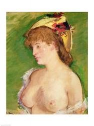 The Blonde with Bare Breasts, 1878 | Obraz na stenu