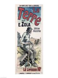 Poster advertising 'La Terre', 1889 | Obraz na stenu