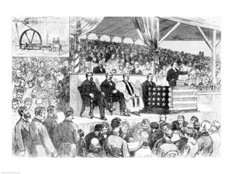 The Atlanta International Cotton Exposition: Opening Address by Governor Colquitt | Obraz na stenu