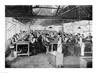 One of the cigar manufacturing departments at Messrs Salmon and Gluckstein's Ltd | Obraz na stenu