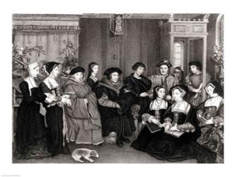 The Family of Thomas More | Obraz na stenu