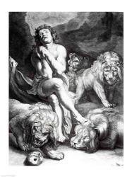 Daniel in the Lions' Den | Obraz na stenu