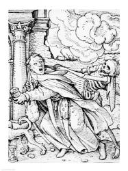 Death and the Mendicant Friar | Obraz na stenu