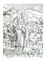 Death and the Bishop | Obraz na stenu