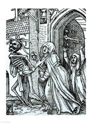 Death and the Abbotess | Obraz na stenu
