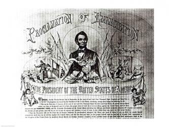 Proclamation of Emancipation by Abraham Lincoln, 22nd September 1862 | Obraz na stenu