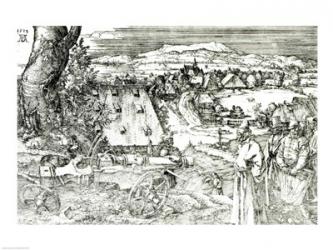 Landscape with Cannon, 1518 | Obraz na stenu