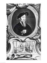 Portrait of Edward Seymour, 1536, Detail | Obraz na stenu