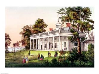 The Home of George Washington | Obraz na stenu