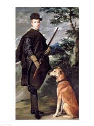 Portrait of Cardinal Infante Ferdinand of Austria with Gun and Dog, 1632 | Obraz na stenu