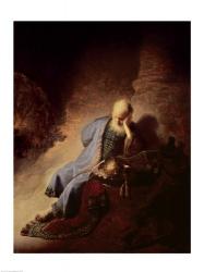 Jeremiah mourning over the Destruction of Jerusalem | Obraz na stenu