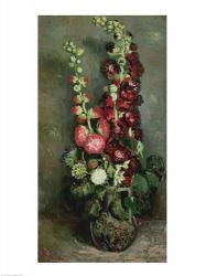 Vase of Hollyhocks, 1886 | Obraz na stenu