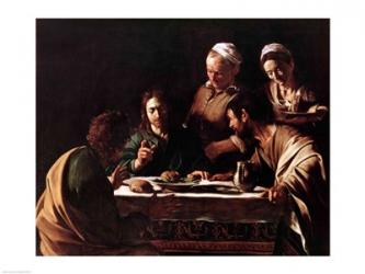 Supper at Emmaus, 1606 | Obraz na stenu