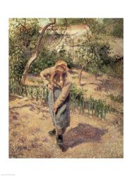 Woman Digging in an Orchard, 1882 | Obraz na stenu