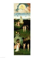 The Haywain: left wing of the triptych depicting the Garden of Eden, c.1500 | Obraz na stenu