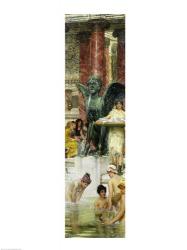 In the Roman Baths, or Roman Women In The Bath, 1876 | Obraz na stenu