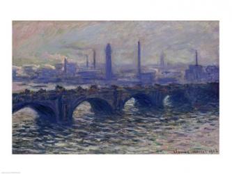 Waterloo Bridge, 1902 | Obraz na stenu