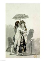 Couple with a Parasol | Obraz na stenu